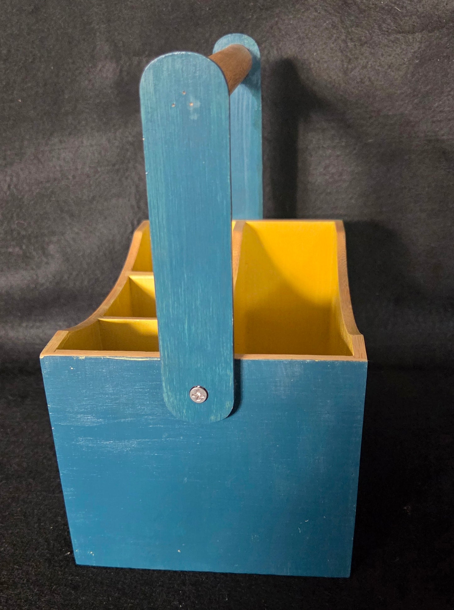 Beautiful Cutlery/Condiments Caddy - Summer Lemons Range