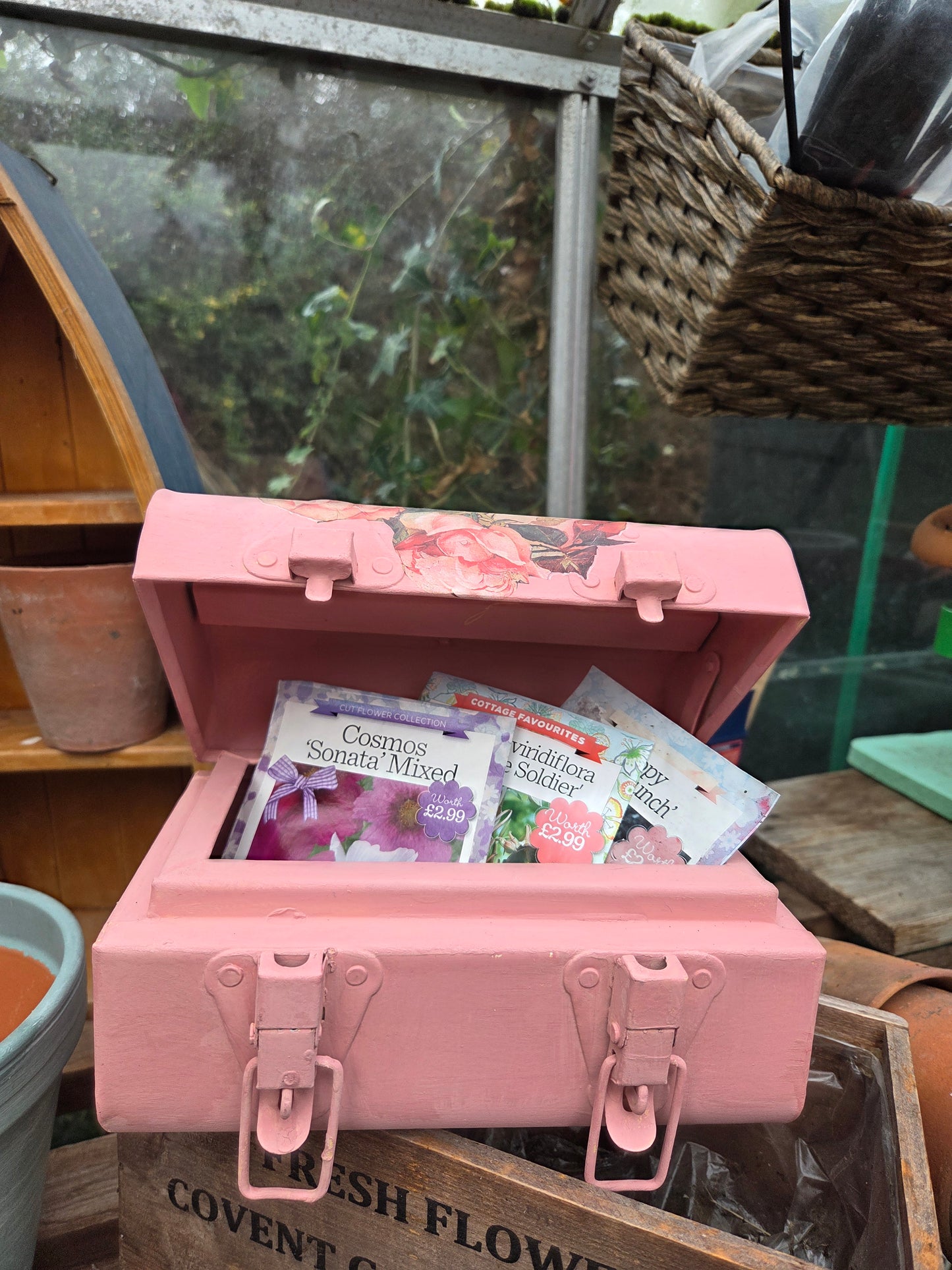 Small Metal Seed Box