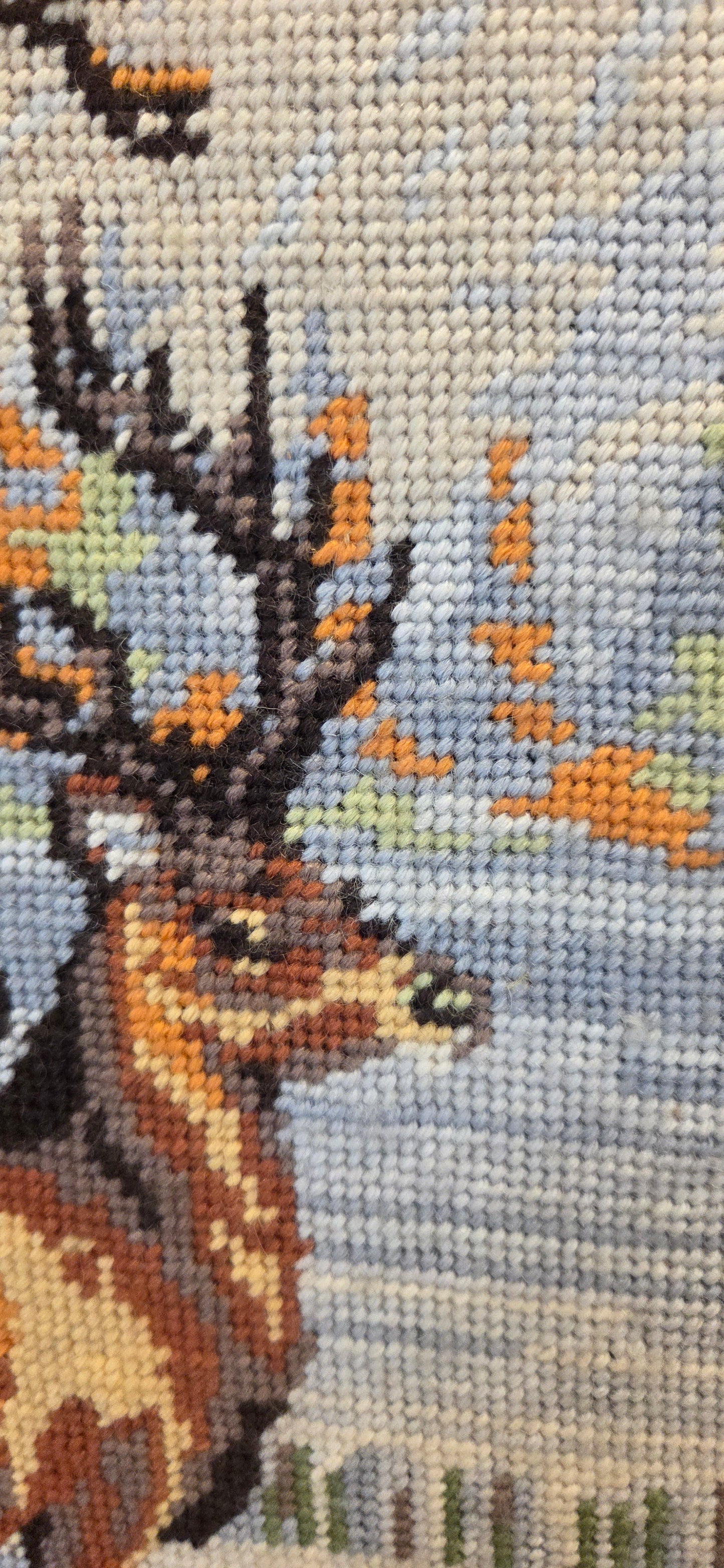 Large Framed Stag Tapestry