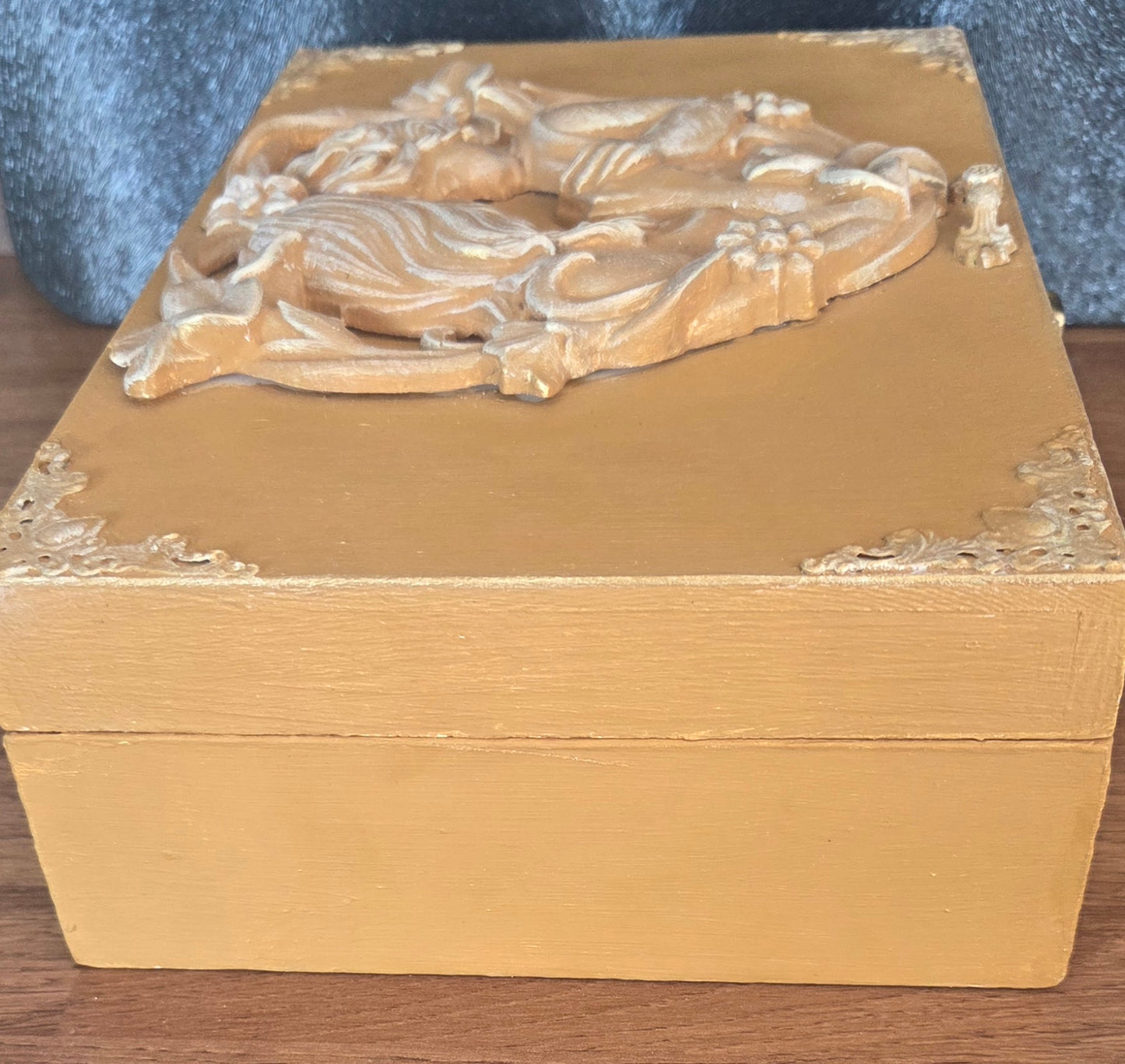 Elegant Bespoke Mother and Child Keepsake Box