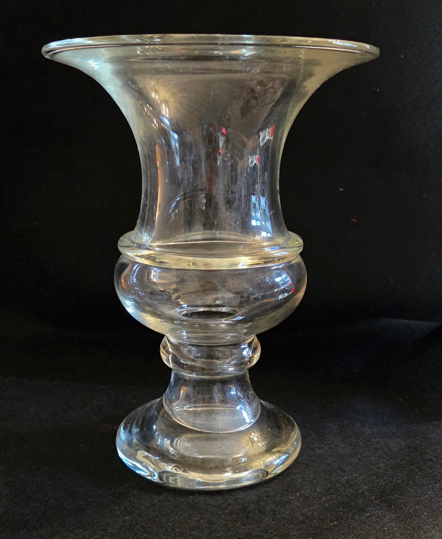 Hand Blown Mid-Century Greek Urn Style Vase