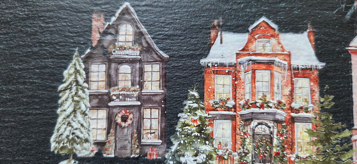 Small Oblong Seasonal Slate