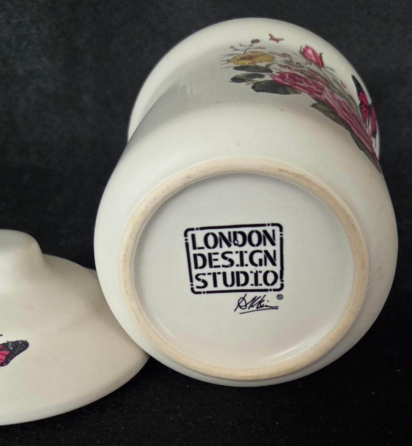 Unique Re-imagined London Design Studio Ceramic Lidded Pot