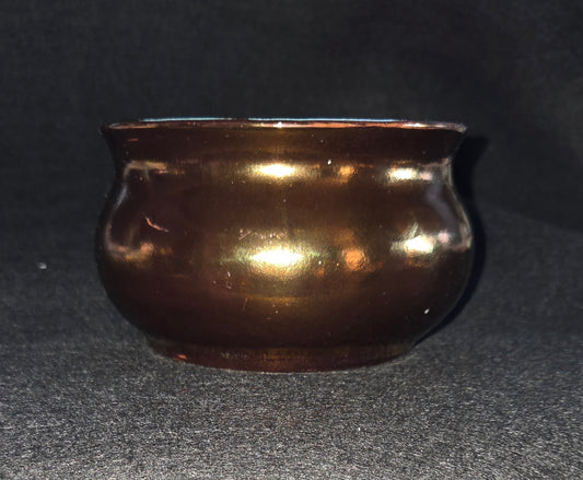 Vintage Creigiau Pottery Copper Luster Bowl