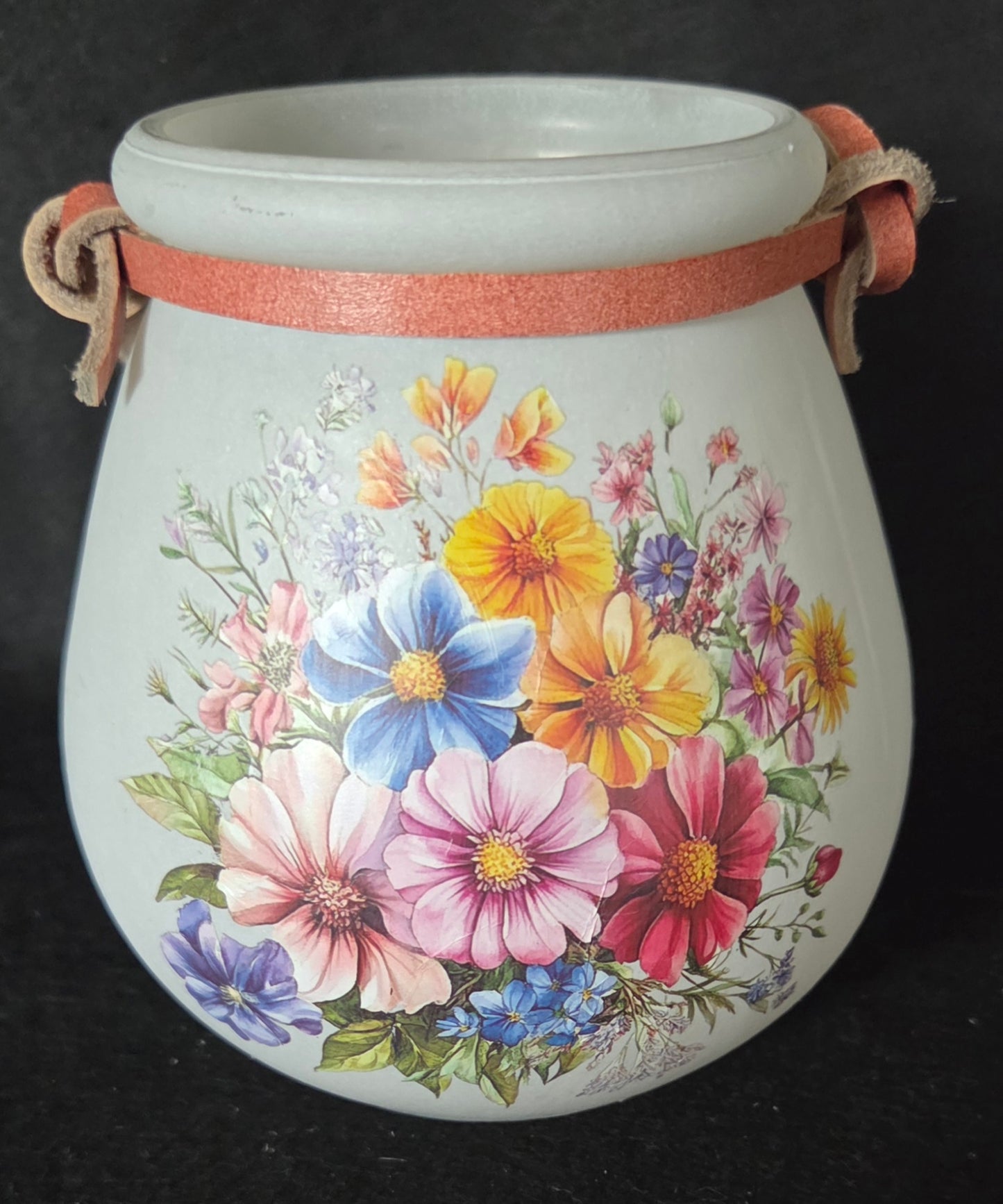 Bespoke Tea Light Floral Lantern