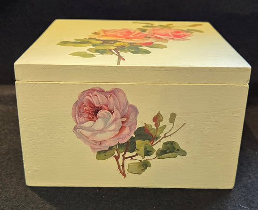 Bespoke Wooden Jewellery/Trinket Box with Lift Out Ring Tray