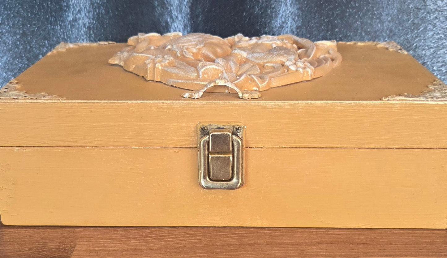 Elegant Bespoke Mother and Child Keepsake Box