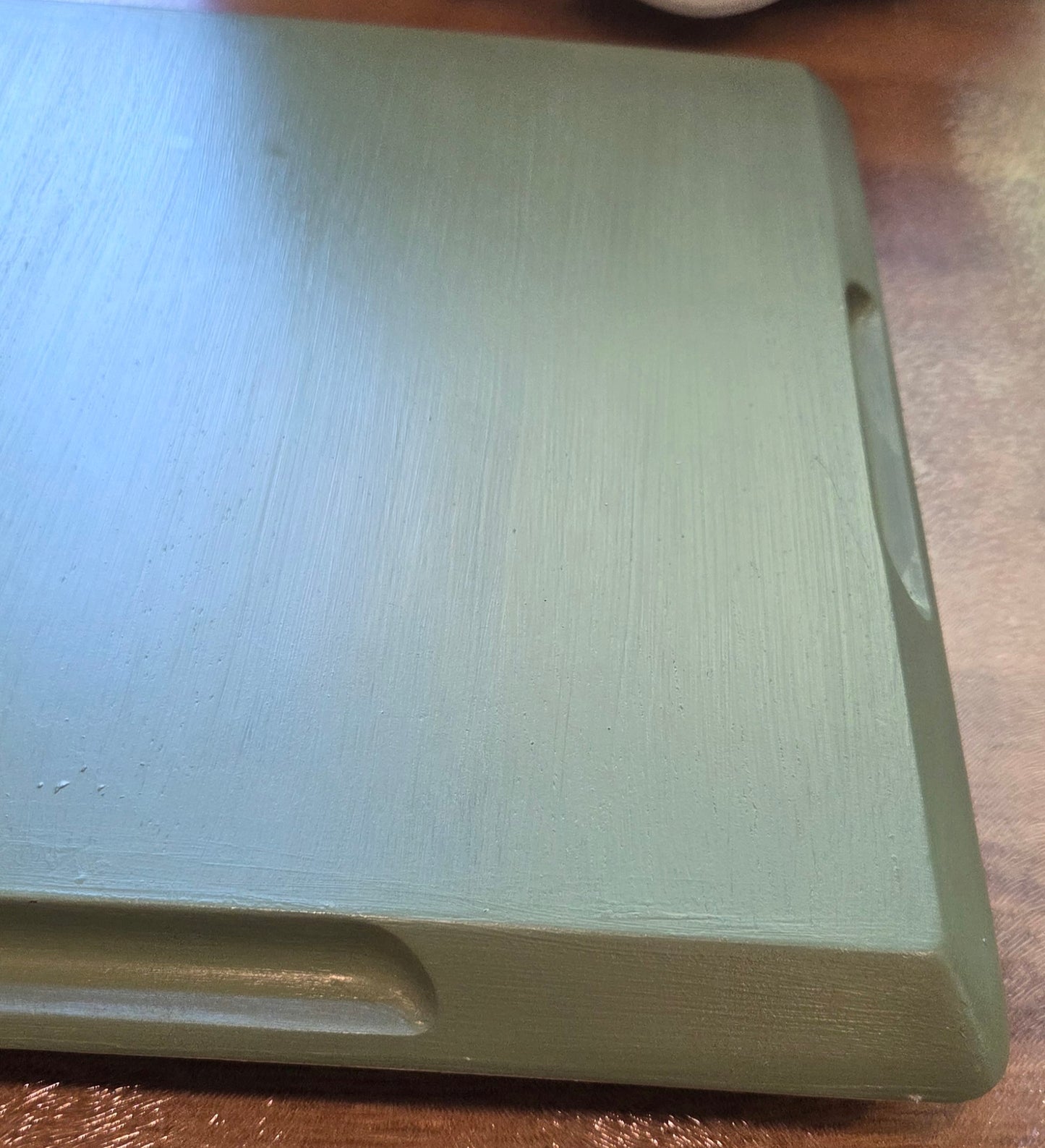 Small wooden tray