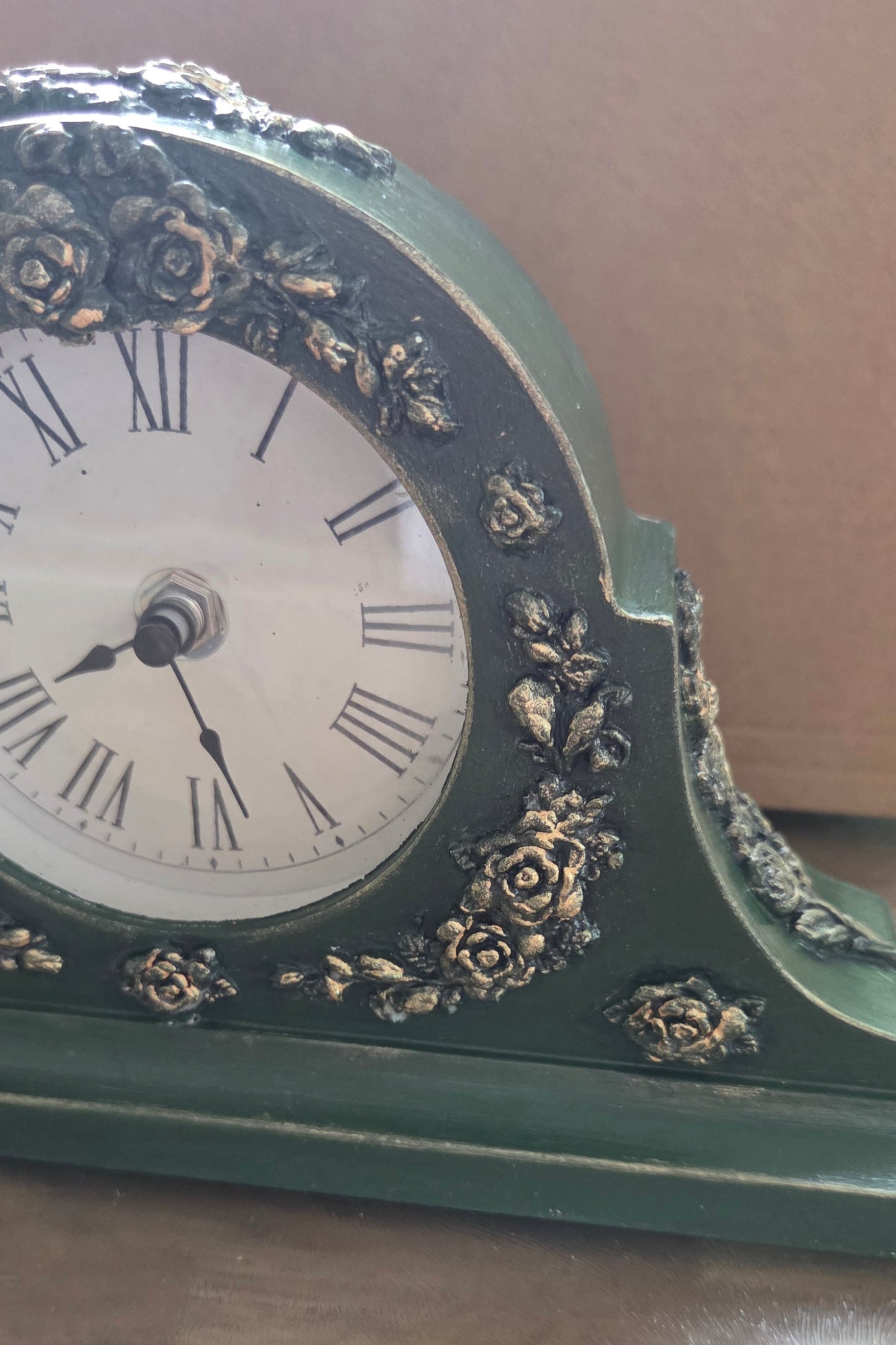 Hand Decorated Mantel Clock