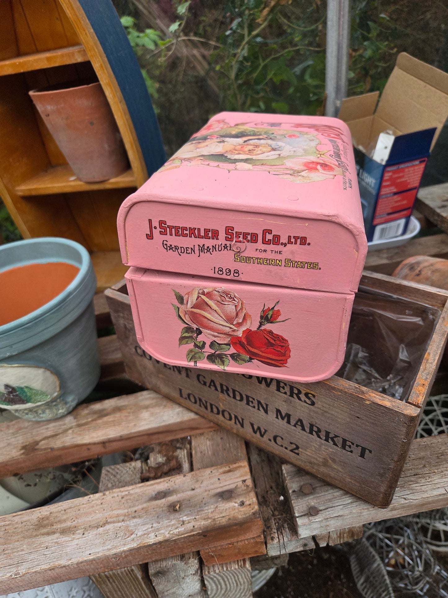 Small Metal Seed Box