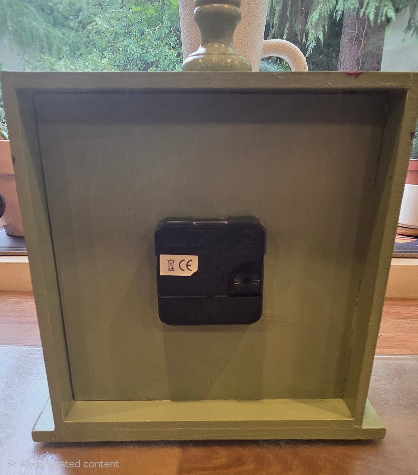 Unique Hand Decorated Carriage Style Mantel Clock