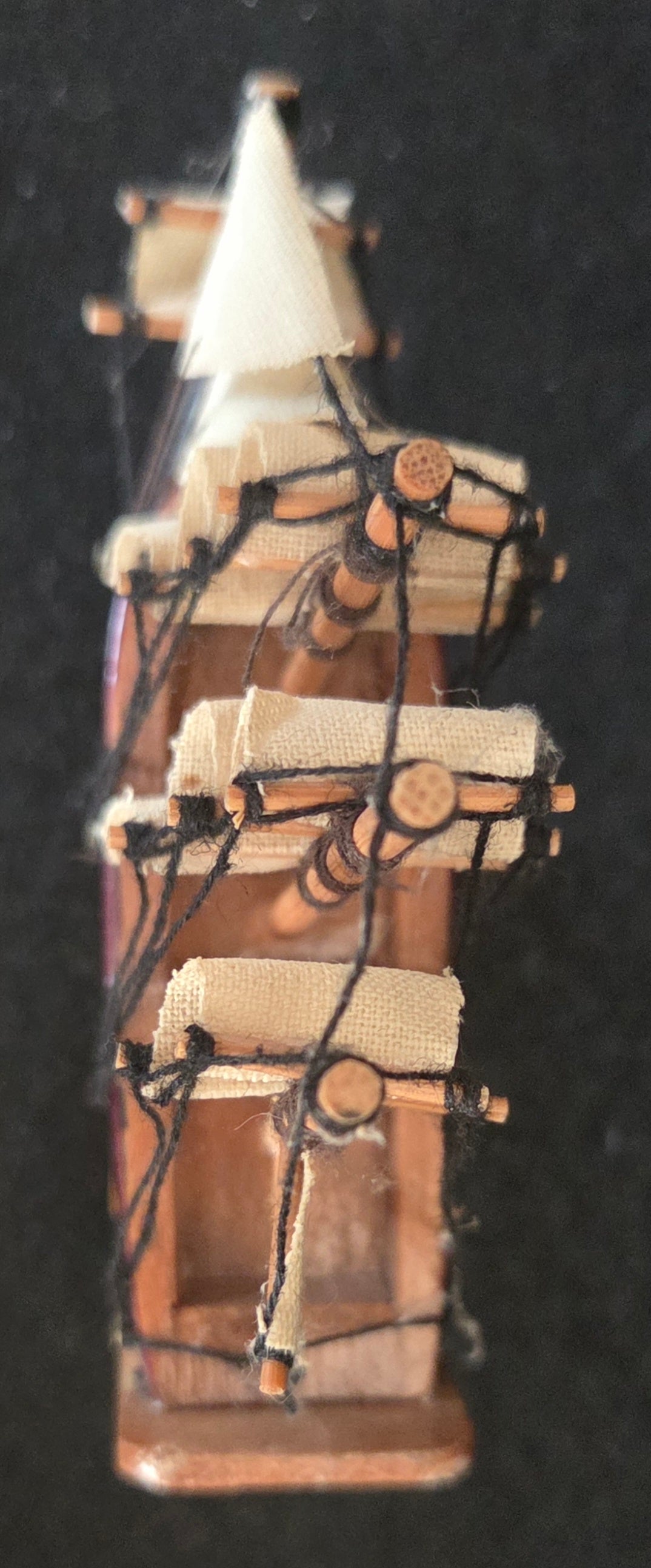 Miniature model of HMS Bounty. Two available, one slightly imperfect (see details and price)