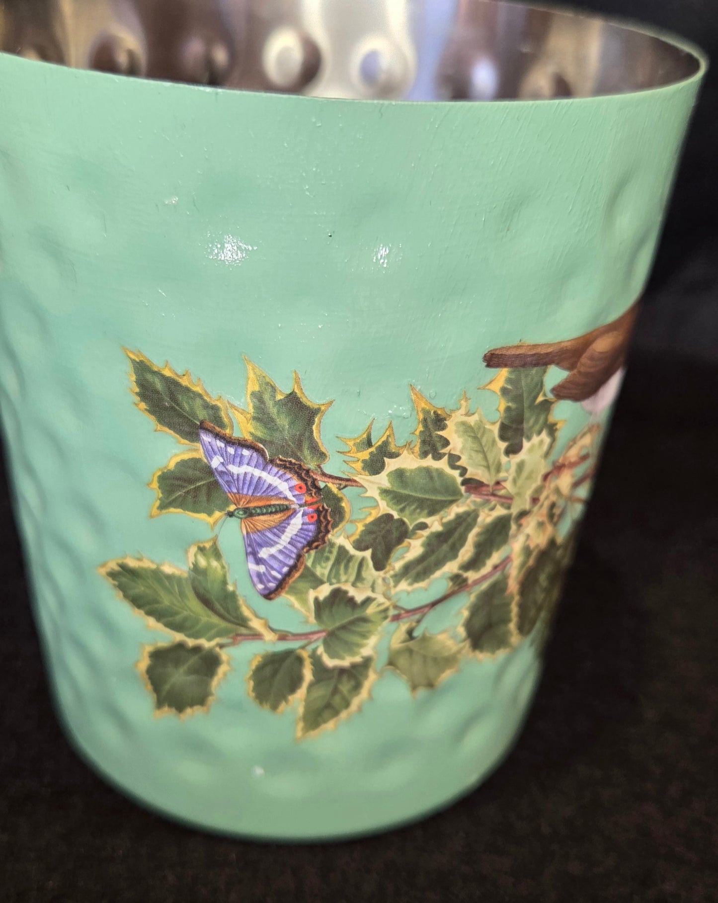 Unique Stainless Steel Flower/storage Pots - 2 designs available - Sold Separately