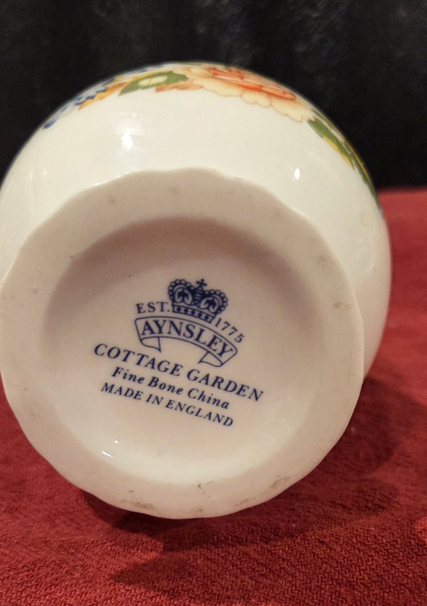 Aynsley, Cottage Garden, Fine English Bone China 4 differnent pieces available - Sold Separately.